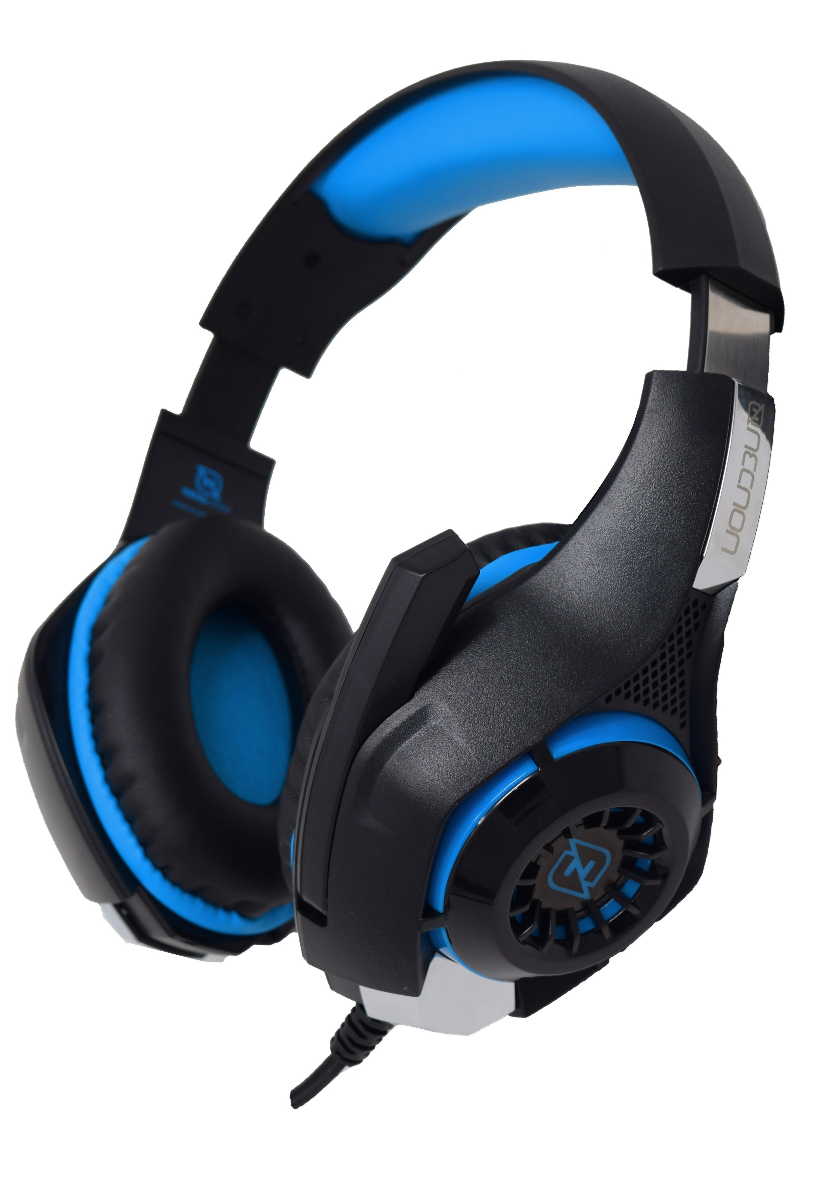 HEADSET GAMING OVER-EAR NBHG VIPER LED ALAMBRICO DIADEMA FLEXIBLE MICROFONO 3.5MM USB PC CONSOLAS CELULAR INC ADAPTADOR MEGABASS AZUL - HEADSET GAMING OVER-EAR NBHG VIPER LED ALAMBRICO DIADEMA FLEXIBLE MICROFONO 3.5MM USB PC CONSOLAS CELULAR INC ADAPTADOR MEGABASS AZUL -